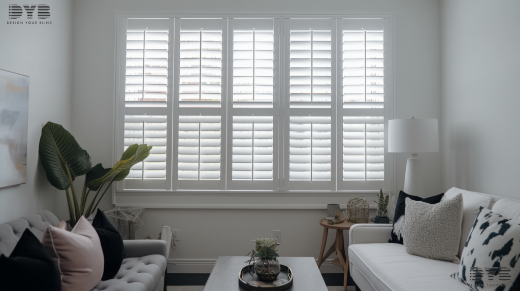 Plantation Shutters in a Palm Beach Gardens, FL home.