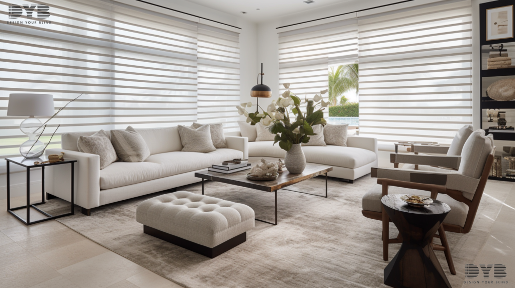 Designer Banded Shades, Highland Beach, Florida