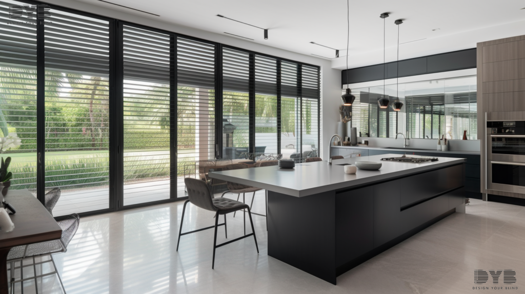 Blackout Roller Shades in Boca Raton, Florida.