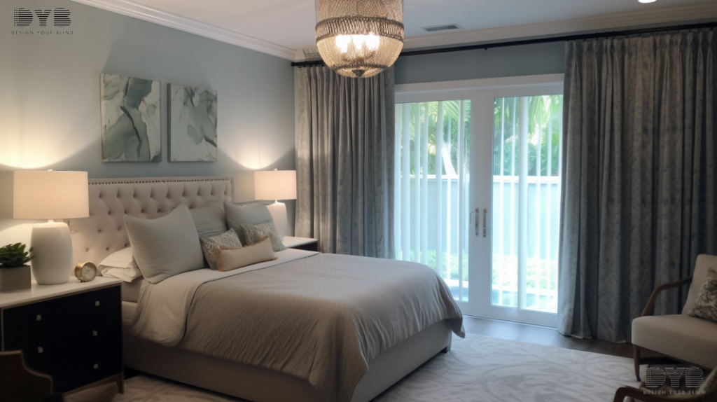 Coastal master bedroom in Boynton Beach
